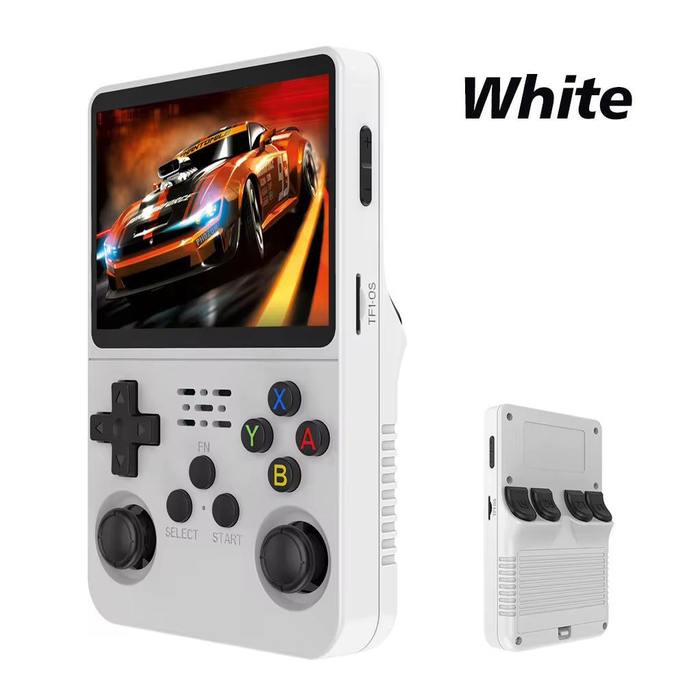 R36S Retro Handheld Video Game Console Linux System 3.5 Inch IPS Screen  64GB 