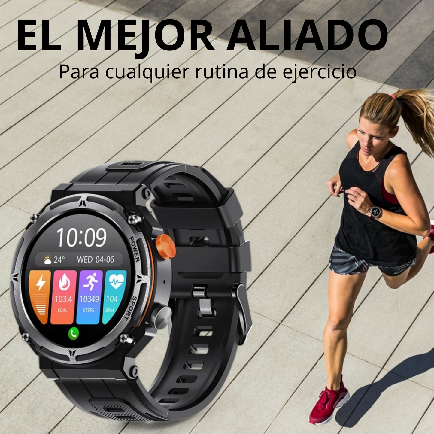 C21Pro Rugged Smartwatch